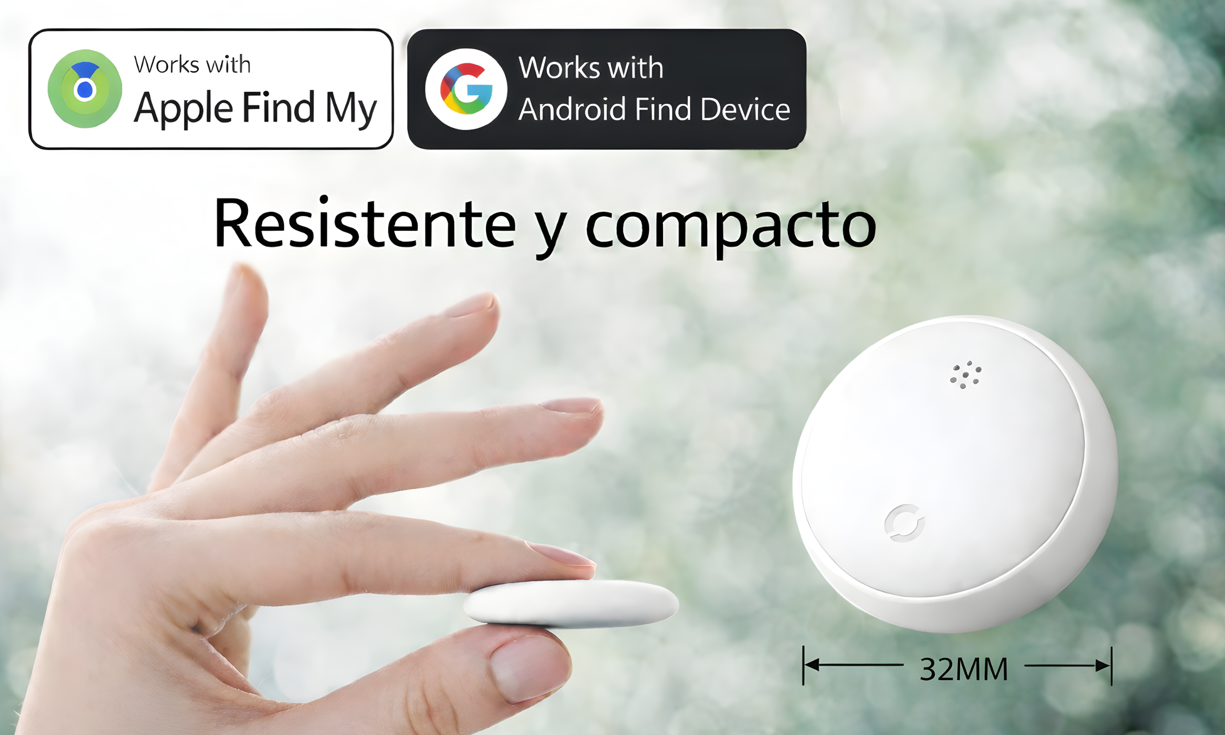 JELVRA TrackPro™  Localizador Inteligente Compatible con Android & IOS