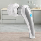 Handheld Scrubber Brush Multifunctional Electric Brush Cleaner 360 Degree Rotation 3 Replaceable Brush Heads Kichen Accessories