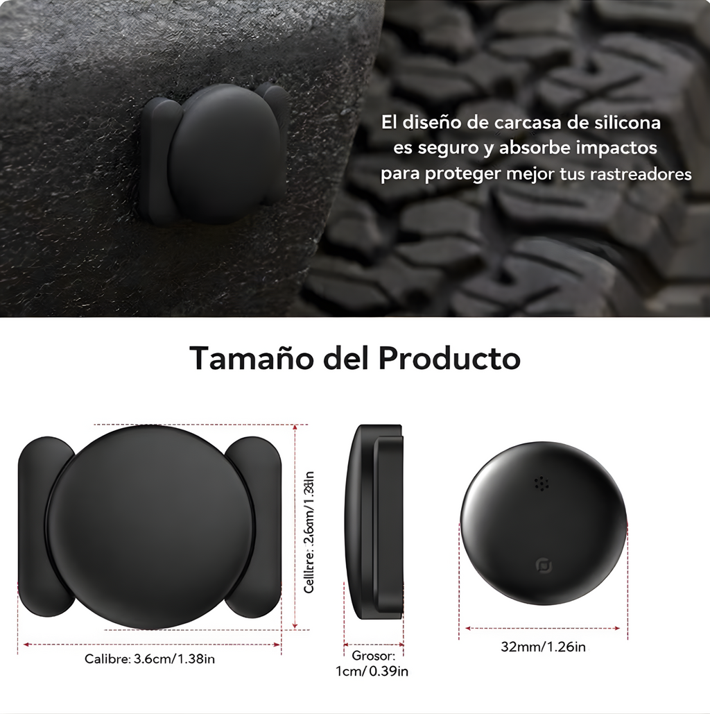 JELVRA TrackPro™  Localizador Inteligente Compatible con Android & IOS